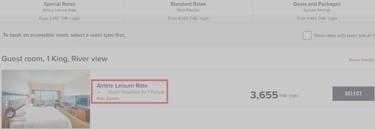 Marriott Airline Leisure Program